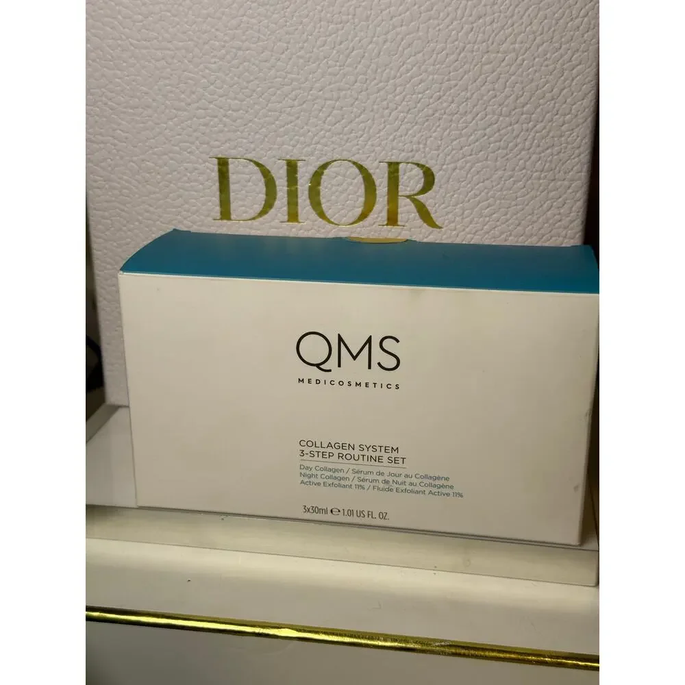 QMS Medicosmetics Collagen System 3 Step Routine Set, New- Sealed - Picture 2 of 5